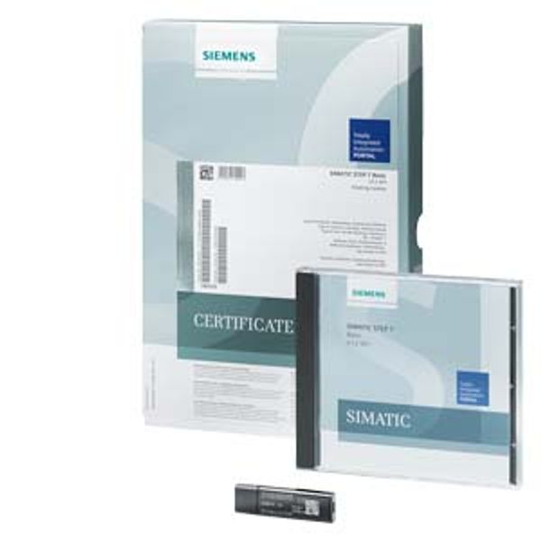 SIMATIC STEP 7 Basic V14 SP1, trial license for 21 days; Engineering Software in TIA Portal; SW and documentation on DVD; Class A; 6 languages:  6ES7822-0AA04-0YA7 image 1