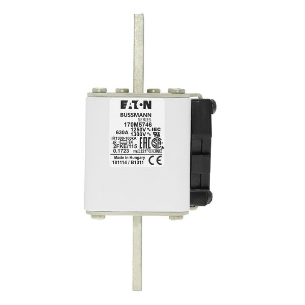 Fuse-link, high speed, 700 A, AC 1100 V, size 2, 61 x 77 x 160 mm, aR, IEC, UL, single indicator image 8