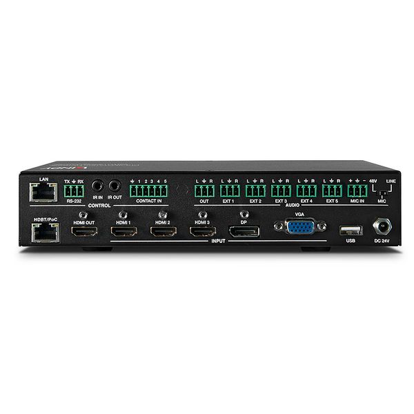 Presentation Switch Pro with HDBaseT Extender Extend and switch multiple sources with enhanced audio options image 2