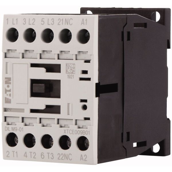 Contactor, 3 pole, 380 V 400 V 4 kW, 1 NC, 380 V 50/60 Hz, AC operation, Screw terminals image 3