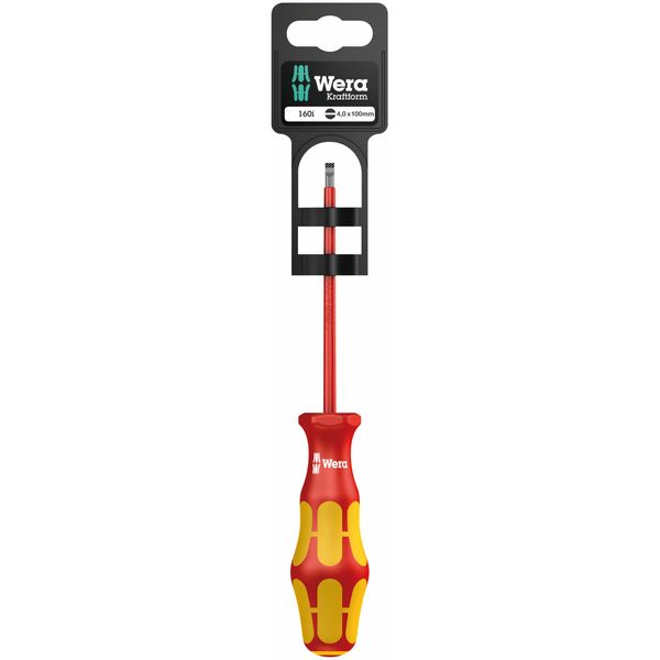 160 i SB VDE Insulated screwdriver for slotted screws 3.5x100 mm image 2