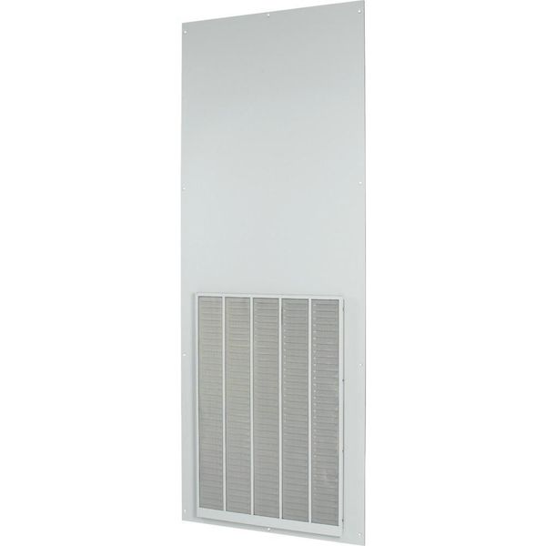 Rearwall, ventilated, HxW=2000x800mm, IP42, grey image 5