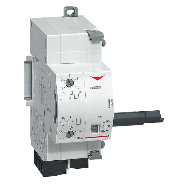 Motorised control DX³ - 230 V~ - automatic resetting - 2 mod. image 2