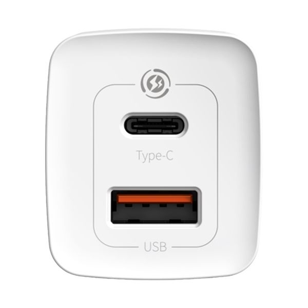 Wall Quick Charger GaN2 Lite 65W USB + USB-C QC4+ PD3.0 SCP FCP AFC, White image 5