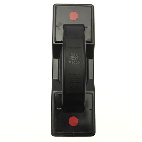 Fuse-holder, LV, 200 A, AC 690 V, BS88/B2, 1P, BS, back stud connected, black image 2