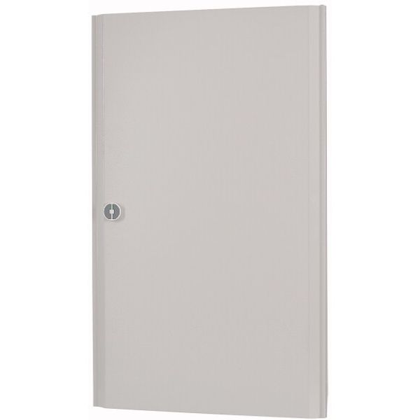 Sheet steel door with rotary door handle HxW=1000x600mm image 2