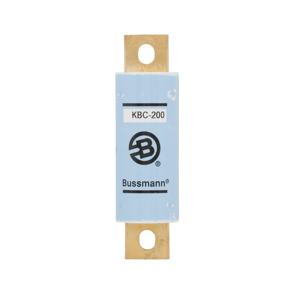 Eaton Bussmann series KBC semiconductor fuse, 1500 Vdc, 150A, 200 kAIC, Non Indicating, Semiconductor fuse, Stud image 3