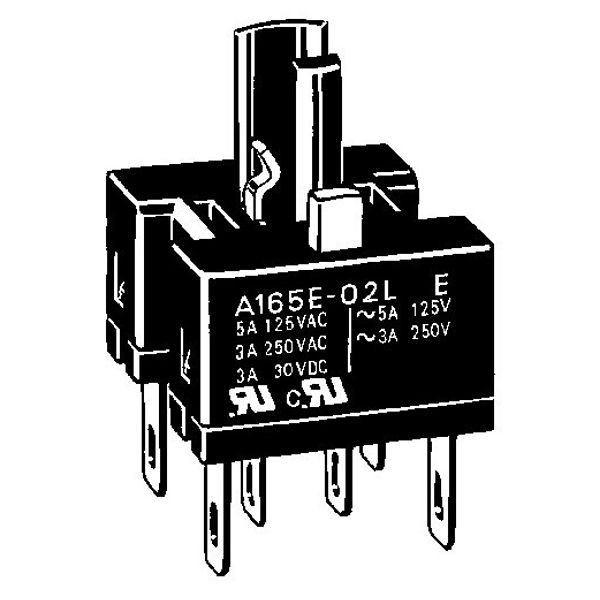 DPST-NC contact block for A165E Emergency stop switch image 1