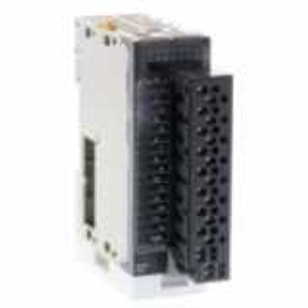 Digital input unit, 16 x 24 VDC inputs, screwless clamp terminal image 1