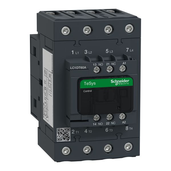 TeSys Deca contactor - 4P(4 NO) - AC-1 - = 440 V 60 A - 24 V AC 50/60 Hz coil image 5