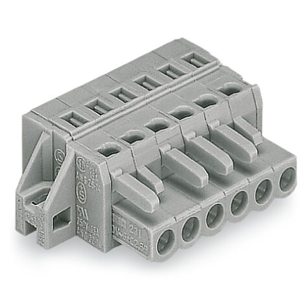 231-102/031-000 1-conductor female connector; CAGE CLAMP®; 2.5 mm² image 6