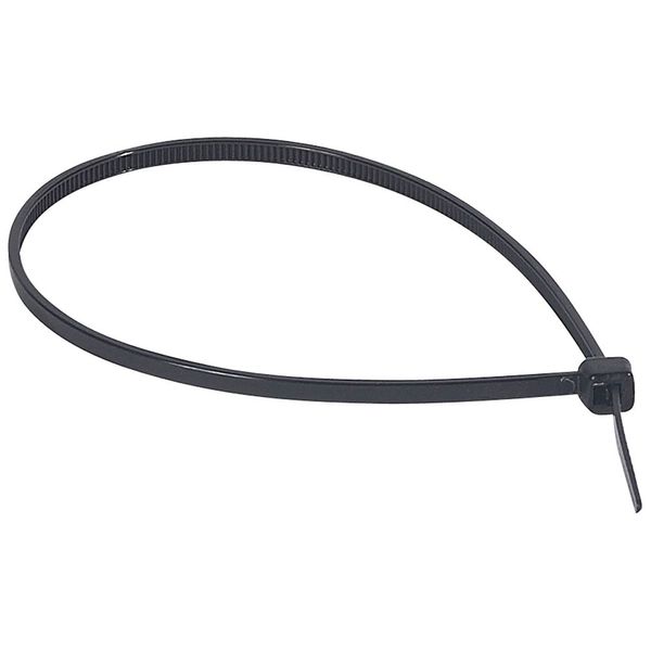 Cable tie Colring - w. 2.4 mm - L. 180 mm - sachet 100 pcs - black image 1