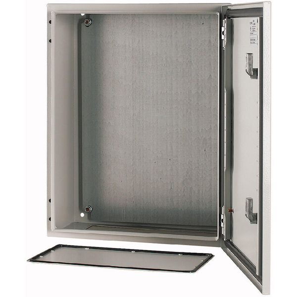 Wall enclosure with mounting plate, HxWxD=500x400x200mm image 9
