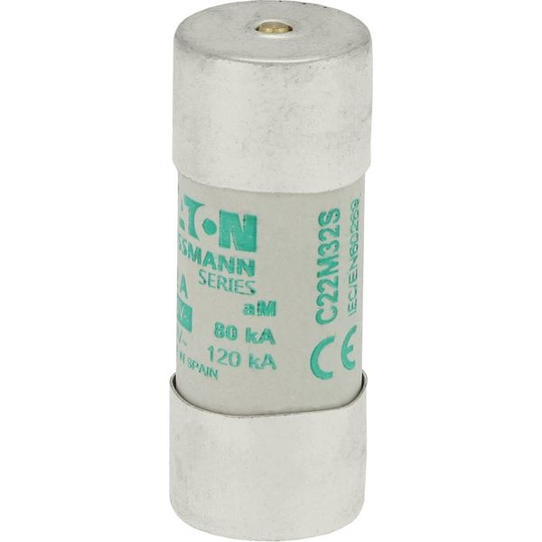 Fuse-link, LV, 32 A, AC 690 V, 22 x 58 mm, aM, IEC, with striker image 18