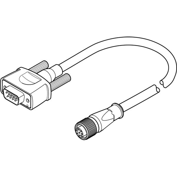 NEBM-M12G8-E-5-S1G9 Encoder cable image 1