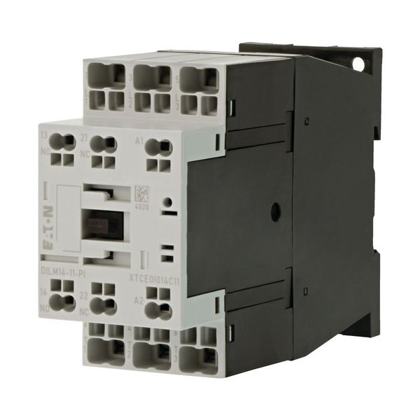Contactor, 3 pole, 380 V 400 V 6.8 kW, 1 N/O, 1 NC, 230 V 50/60 Hz, AC operation, Push in terminals image 7