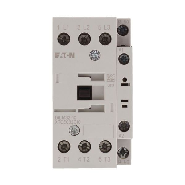 Contactor, 3 pole, 380 V 400 V 15 kW, 1 N/O, 220 V 50 Hz, 240 V 60 Hz, AC operation, Screw terminals image 7