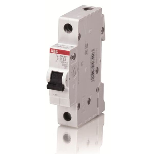 SH201-C0.5NA Miniature Circuit Breaker - 1+NP - C - 0.5 A image 1