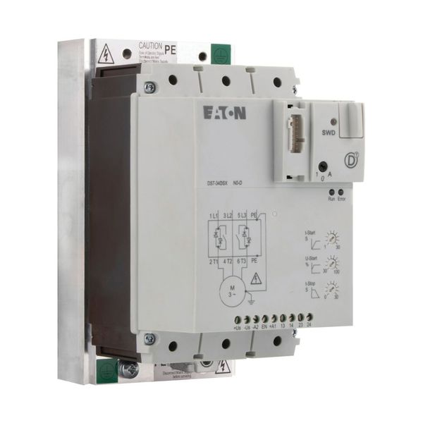 Soft starter, 41 A, 200 - 480 V AC, 24 V DC, Frame size: FS3, Communication Interfaces: SmartWire-DT image 7