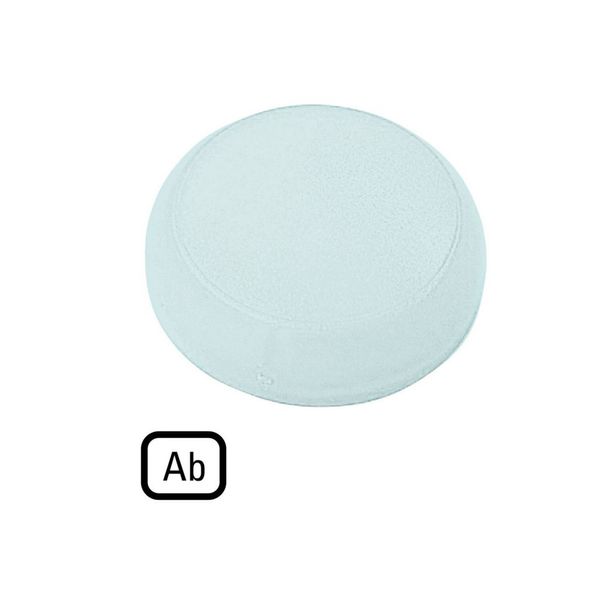 Lens, indicator light white, flush, AB image 3