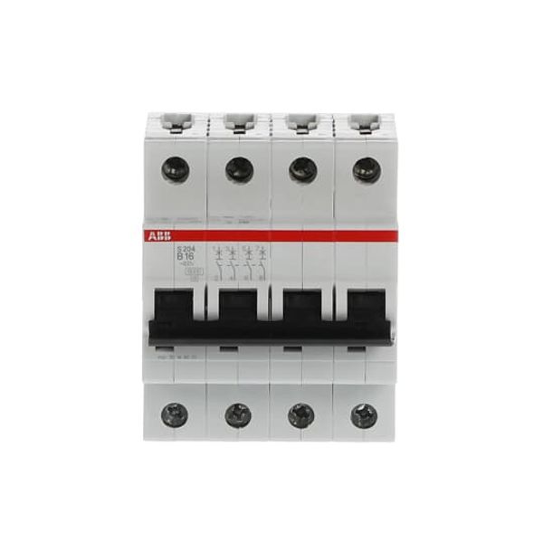 S204-B16 Miniature Circuit Breaker - 4P - B - 16 A image 7