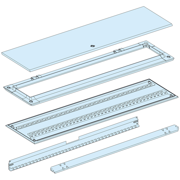 DUCT (REAR ENCL+DOOR) W300 27M G IP55 image 1