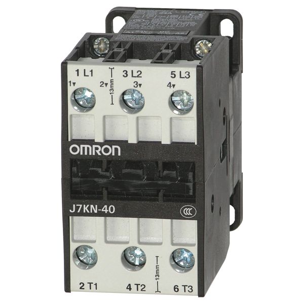 Contactor, 3-pole, 18.5 kW; 40 A AC3 (380-415 VAC), 48 VDC image 1