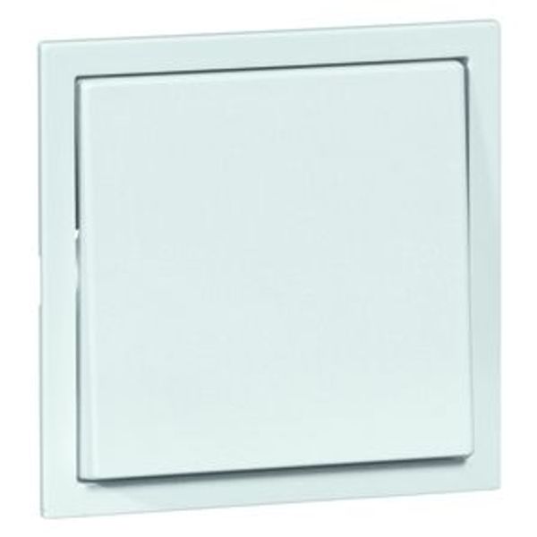 Afdekking NOVA druktoetsdimmer levend wit image 1