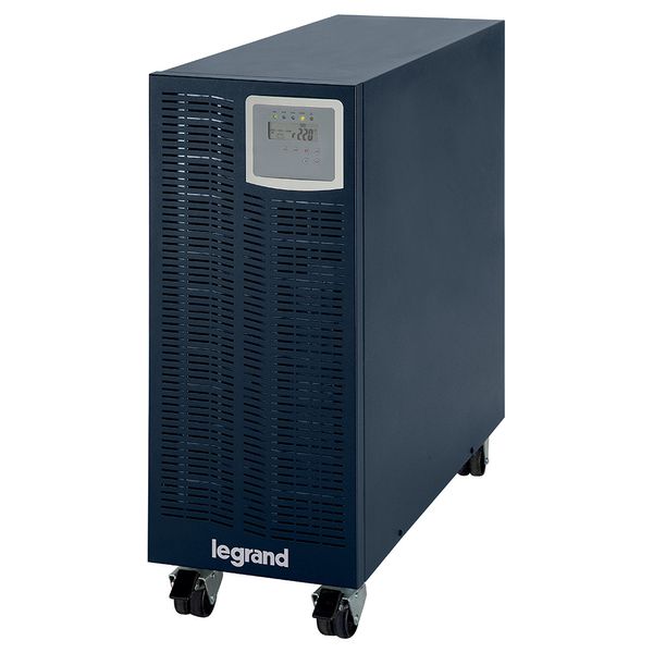 On-line double conversion UPS - 6000 VA - 5400 W - backup time 22 min image 1