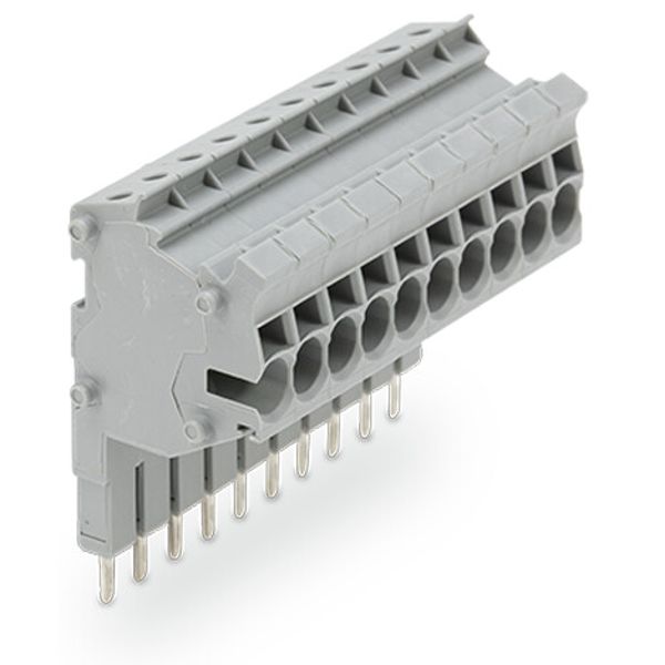 Modular TOPJOB®S connector modular for jumper contact slot gray image 1