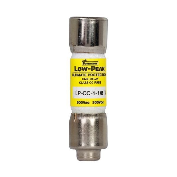 Fuse-link, LV, 1.125 A, AC 600 V, 10 x 38 mm, CC, UL, time-delay, rejection-type image 24