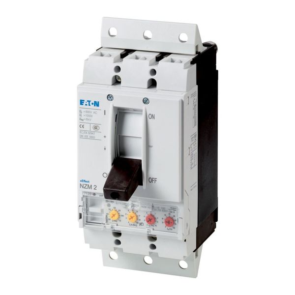 Circuit-breaker, 3p, 160A, plug-in module image 7