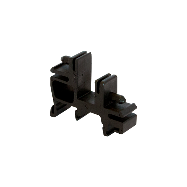 BB0 Black, Brass bar DIN rail adapter image 2