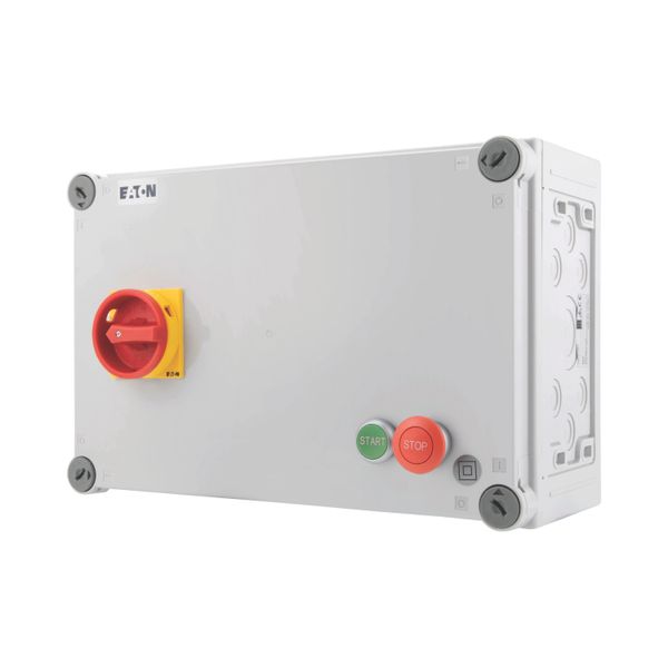 Star delta starter, enclosed, 230 V/15 kW image 1