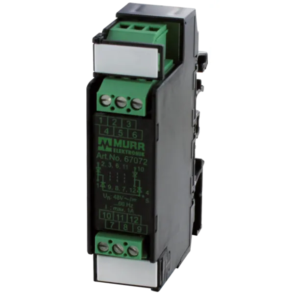 MKS - RA 12/24 VDC OUTPUT RELAY IN: 24 VDC - OUT: 250 VAC/DC / 8 A image 1