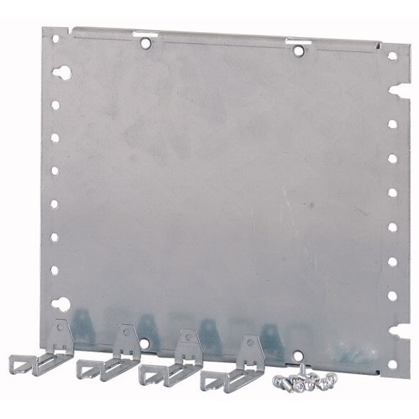 Mounting plate for MCCBs/Fuse Switch Disconnectors, HxW 200 x 600mm image 1