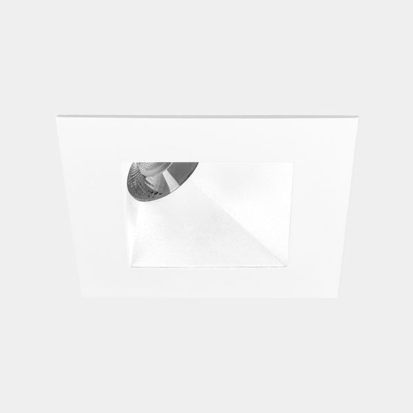 Downlight Play Deco Asymmetrical Square Fixed 17.7W LED warm-white 2700K CRI 90 21º White/white IP54 1554lm image 1