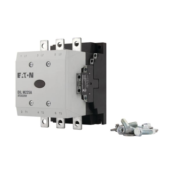 Contactor, 380 V 400 V 110 kW, 2 N/O, 2 NC, RDC 60: 48 - 60 V DC, DC operation, Screw connection image 6