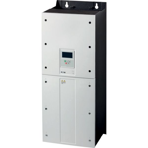 Variable frequency drive, 500 V AC, 3-phase, 130 A, 90 kW, IP55/NEMA 12, OLED display, DC link choke image 6