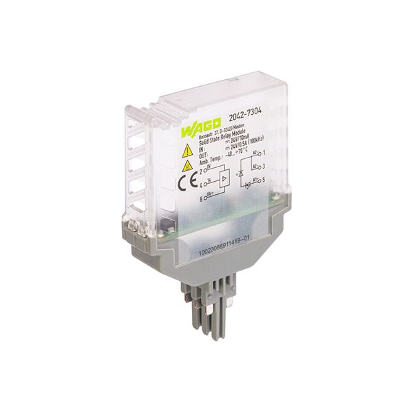 Solid-state relay module Nominal input voltage: 24 VDC Limiting contin image 3
