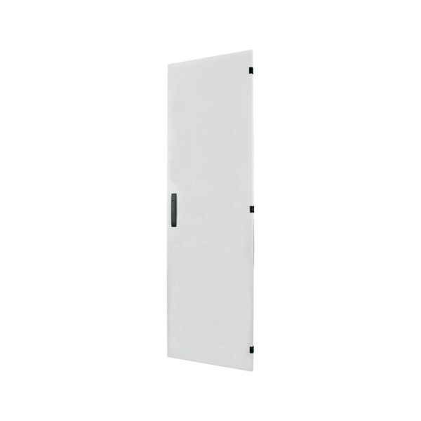 Section door, closed IP55, left or right-hinged, HxW = 2000 x 850mm, grey image 4