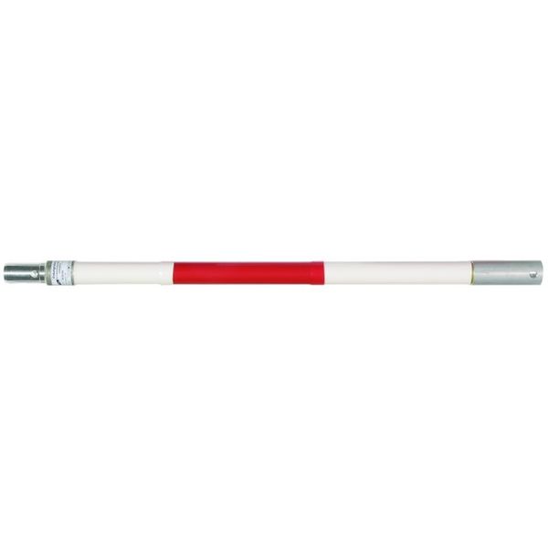 Handle extension with plug-in coupling red/white D 43mm L 1035mm image 1