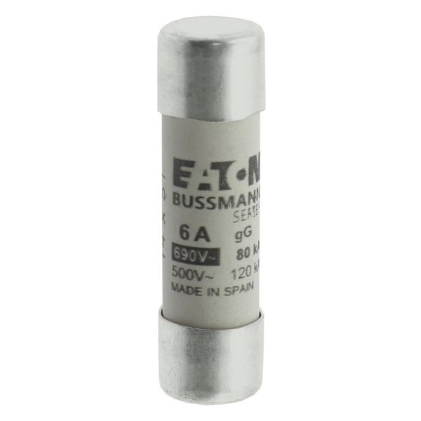 Fuse-link, LV, 6 A, AC 690 V, 14 x 51 mm, gL/gG, IEC image 6