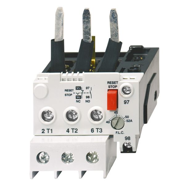 Overload relay, 3-pole, 40-52 A, direct mounting on J7KN50-74, hand an image 3