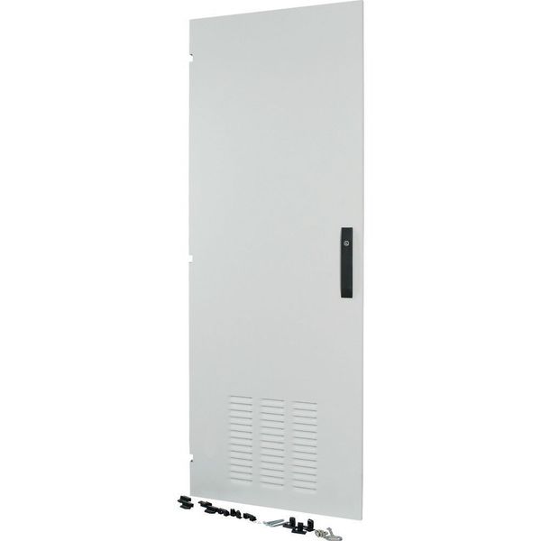 Section wide door, ventilated, left, HxW=1625x592mm, IP42 image 6