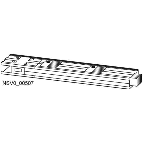 BD2C-3-630-SB-3 STANDARD LENGTH 3,25M 630A, N + PE, 12 TAP OFFS image 1