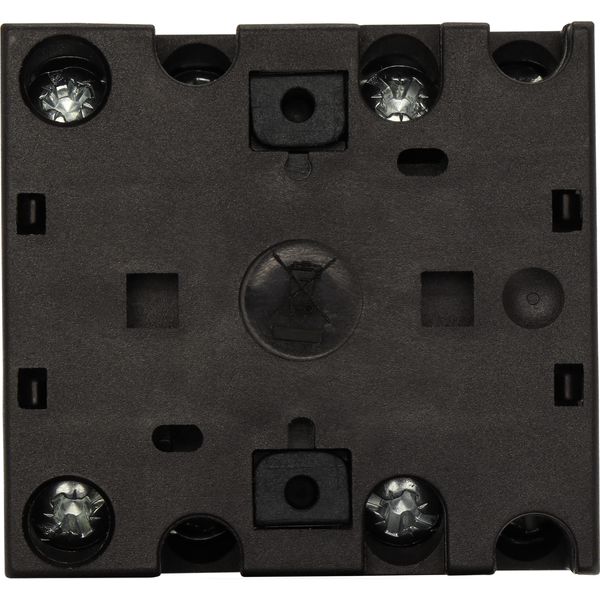 Universal control switches, T0, 20 A, flush mounting, 3 contact unit(s), Contacts: 6, 45 °, momentary/maintained, With 0 (Off) position, With spring-r image 11