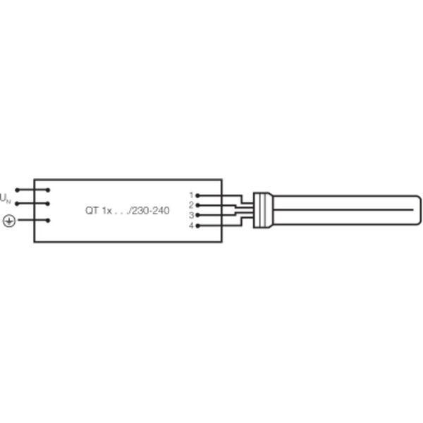 Compact Fluorescent Lamp Osram DULUX® L LUMILUX® 24W/840 4000K 2G11 image 3