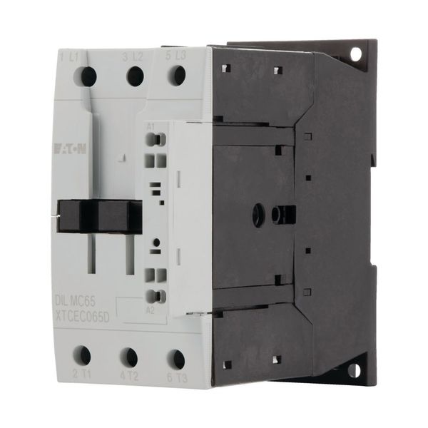 Contactor, 3 pole, 380 V 400 V 30 kW, 230 V 50 Hz, 240 V 60 Hz, AC operation, Spring-loaded terminals image 8