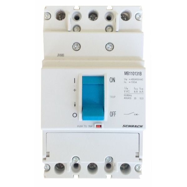 Circuit Breaker MB1, 15kA, box-terminal, 125A, 3-pole image 1